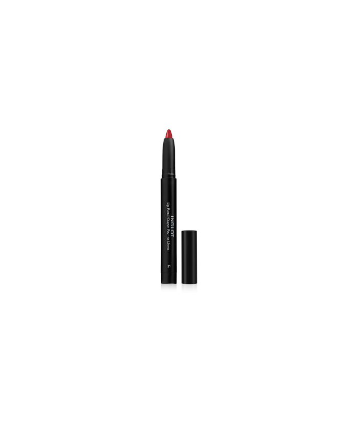 Контурный карандаш для губ AMC с точилкой Матовый, тон 21 Inglot AMC LIP PENCIL MATTE WITH SHARPENER