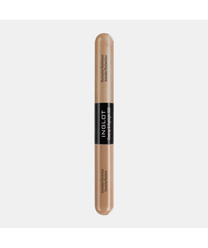 Консилер и хайлайтер 2в1 INGLOT COVERUP&HIGHLIGHT DUO CONCEALER AND ILLUMINATOR 103
