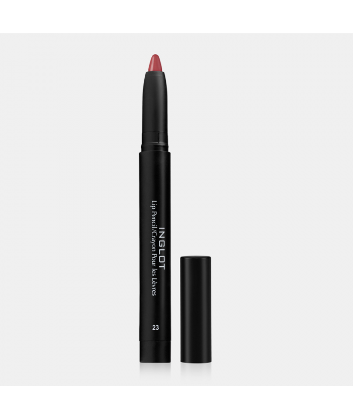 Контурный карандаш для губ AMC с точилкой Матовый, тон 23 Inglot AMC LIP PENCIL MATTE WITH SHARPENER