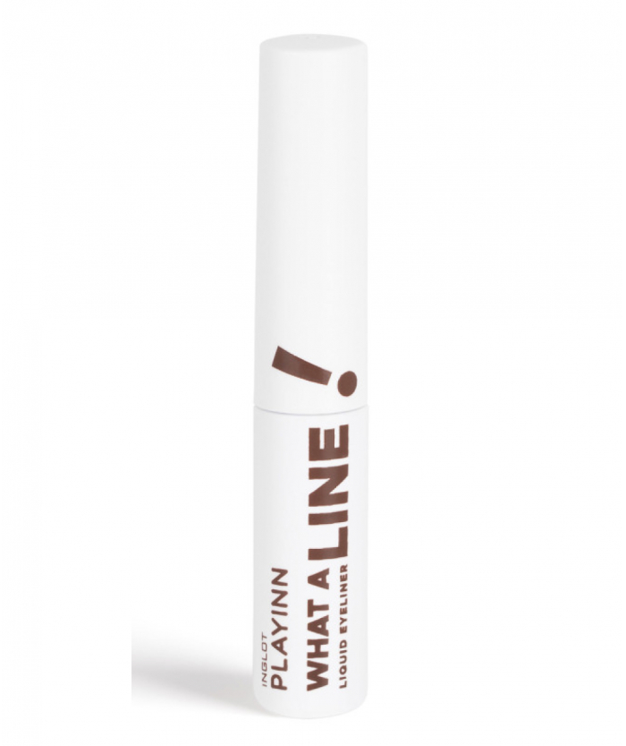 Жидкая подводка для глаз PLAYINN WHAT A LINE! LIQUID EYELINER TRUSTY BROWN 24